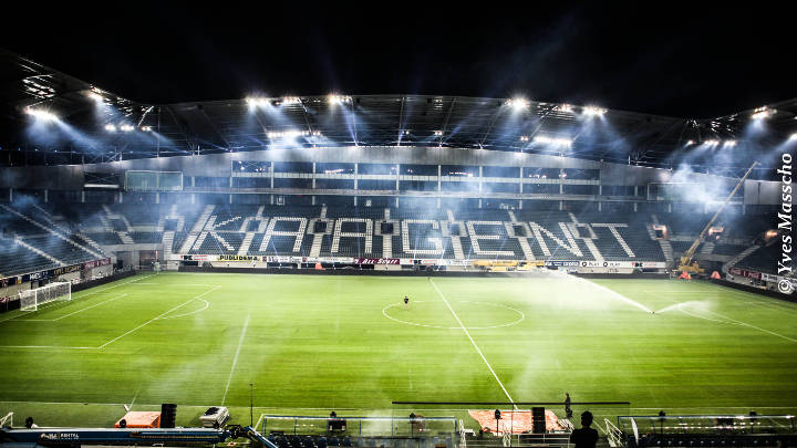  Philips Lighting ensures that both players and spectators have clear visibility at Ghelamco Arena, Belgium