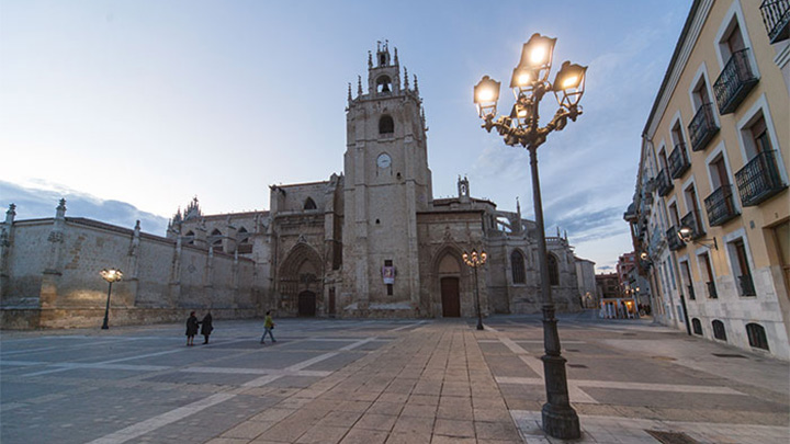 Philips illuminated the Palencia city