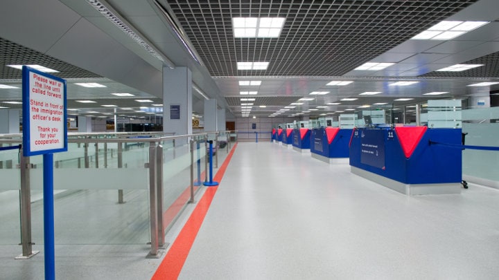  Philips Lighting illuminates the Manchester Airport Terminal 2